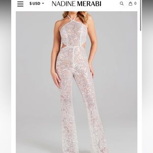 Nadine Merabi Hallie Jumpsuit S